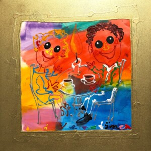 Terrasje pakken gezellig