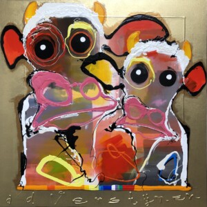 Koe kalf - grijs