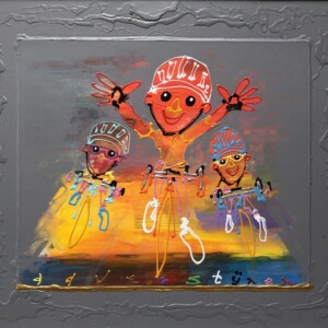 Wielrennen Finish algemeen klassement