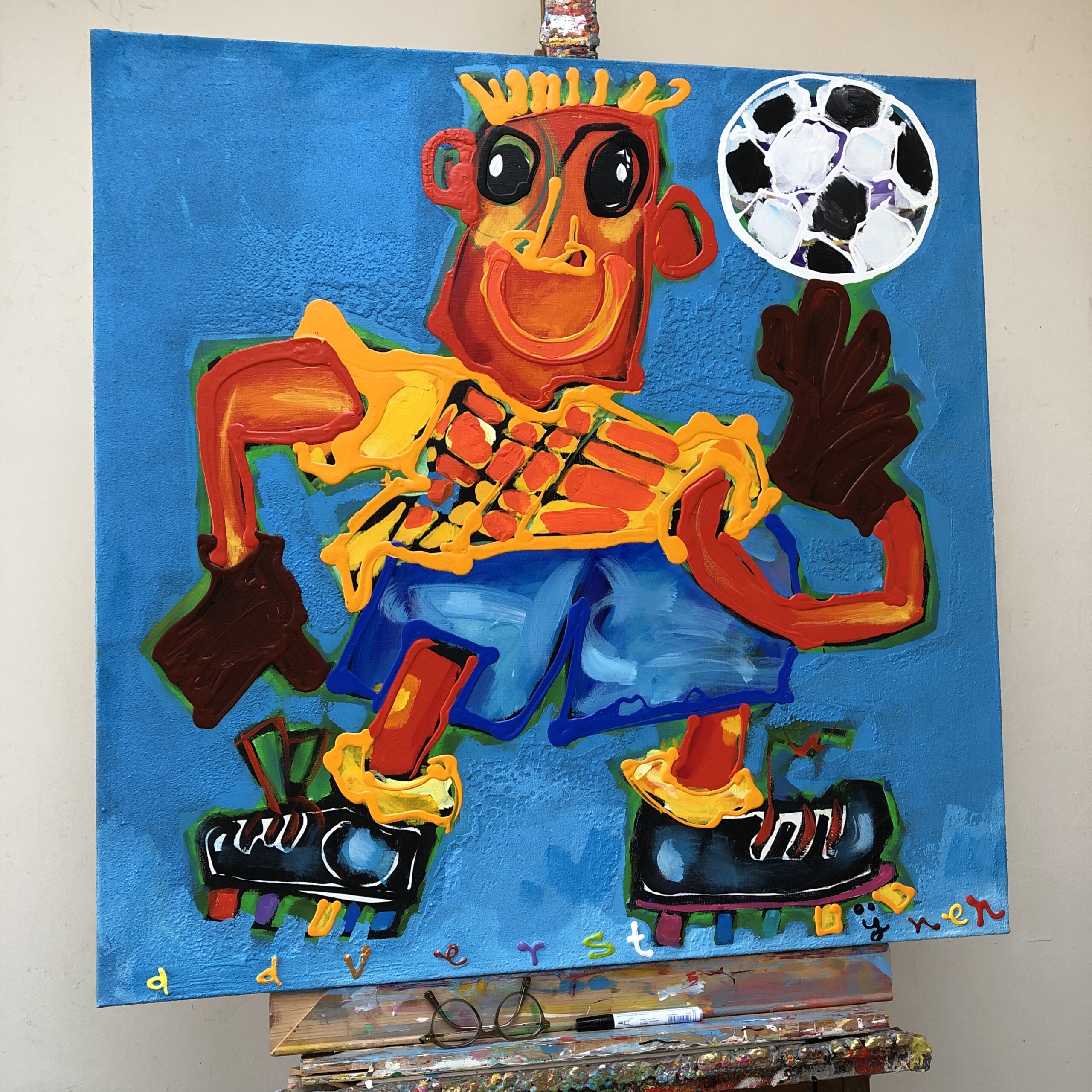 Keeper - oranje - Voetbal - Afbeelding 5