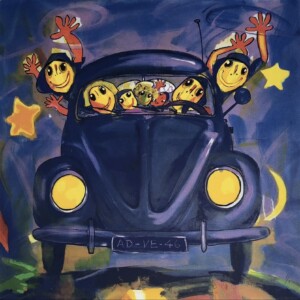 VW brilletje voorruit-Beetle