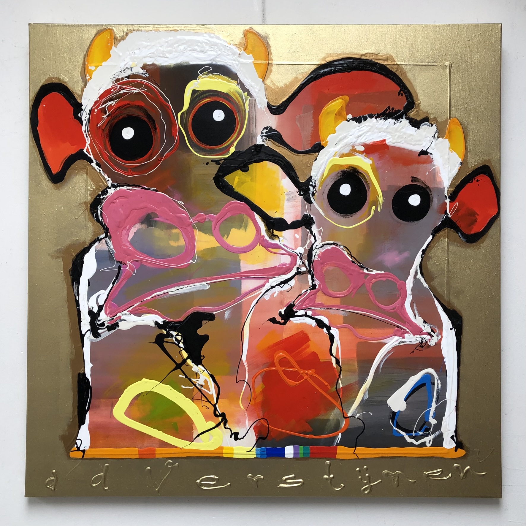 Koe kalf - grijs - Afbeelding 2