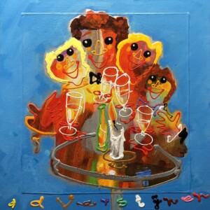 Geweldig moment - gezin - sante - proost