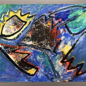 Ode aan Jackson Pollock - abstract