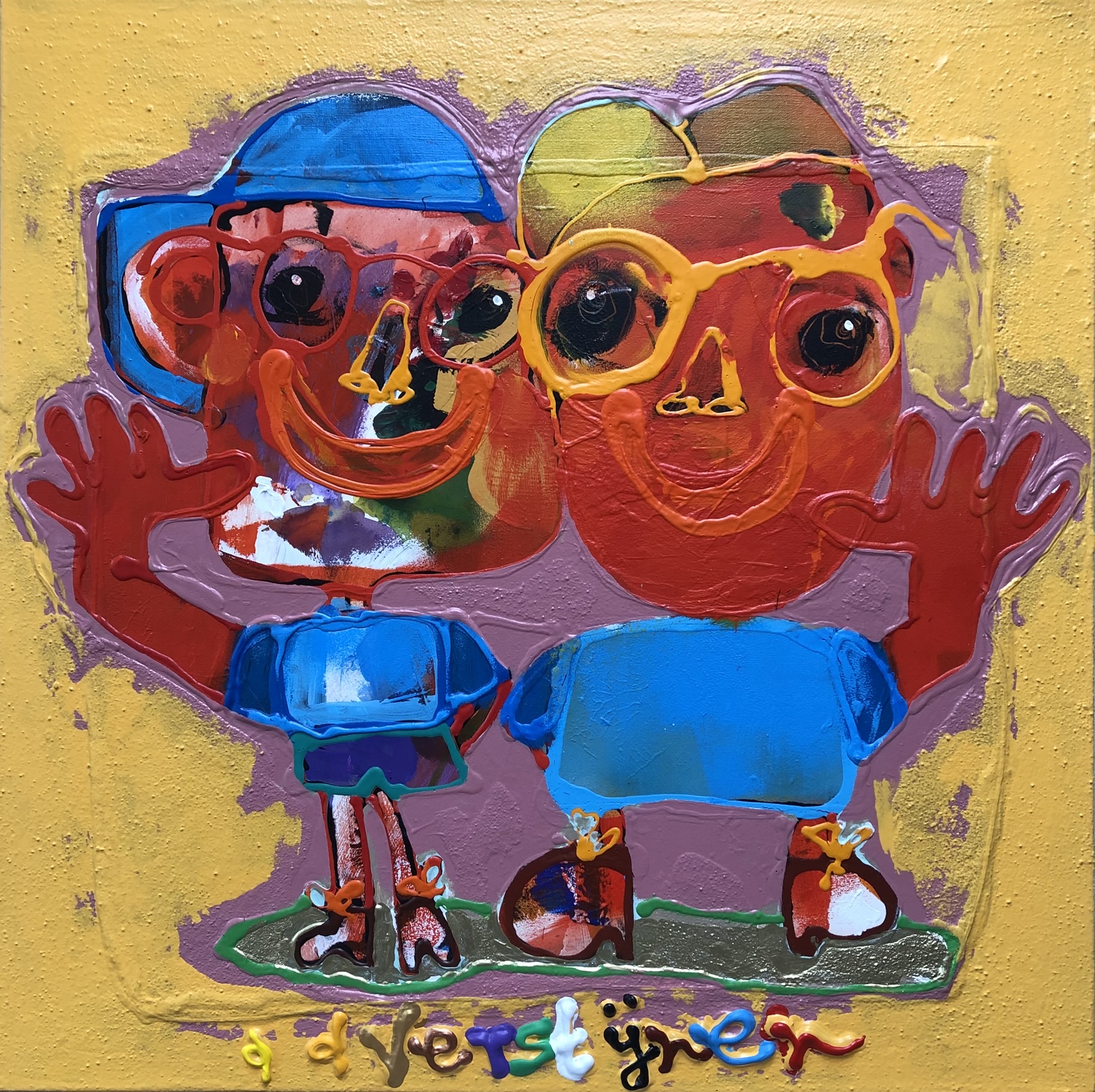 "Uitzwaaien" Stel Pa-Ma Afhalen atelier € 950