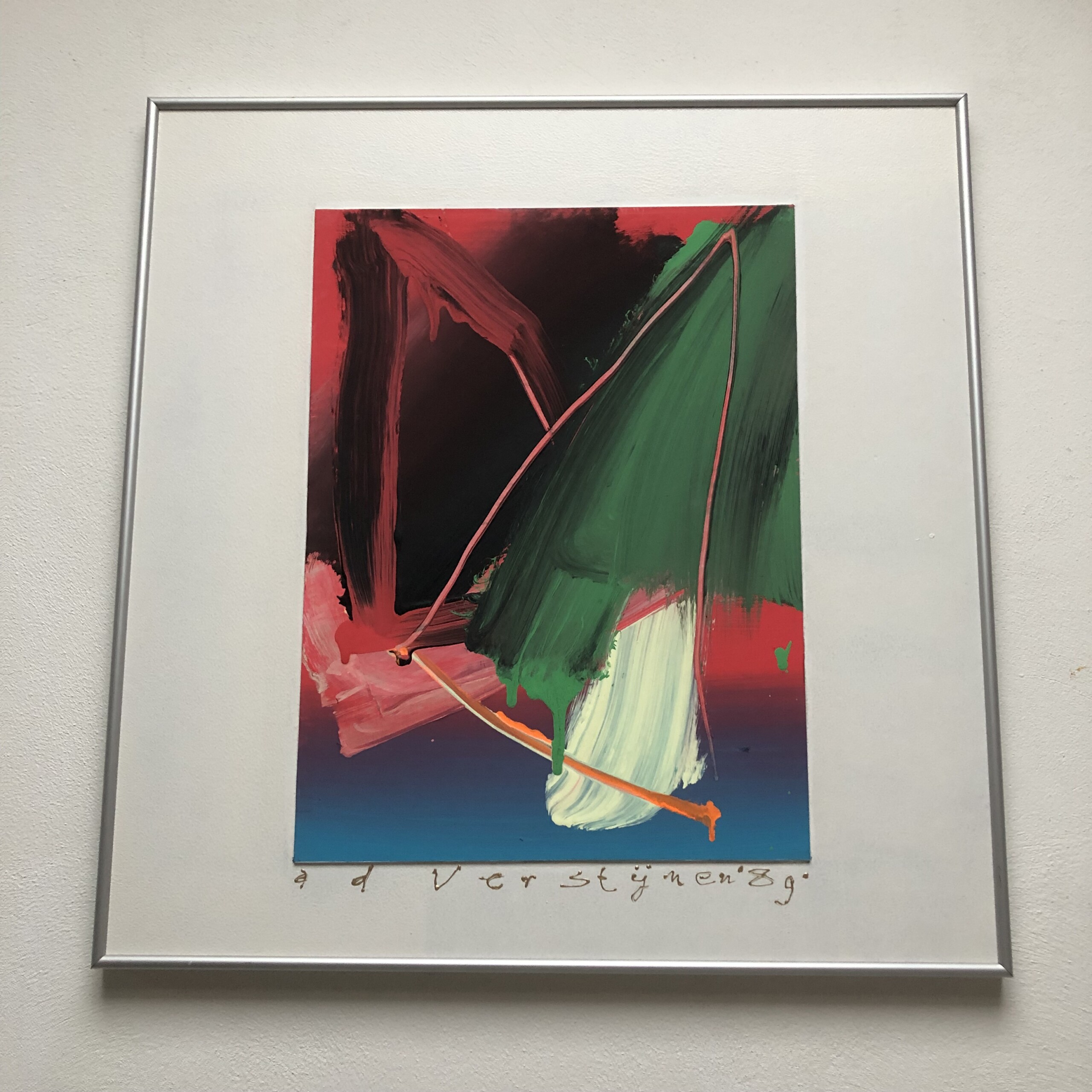 Driehoek 2x abstract - 1 uit serie experimenteren met drie hoeken - Afbeelding 6