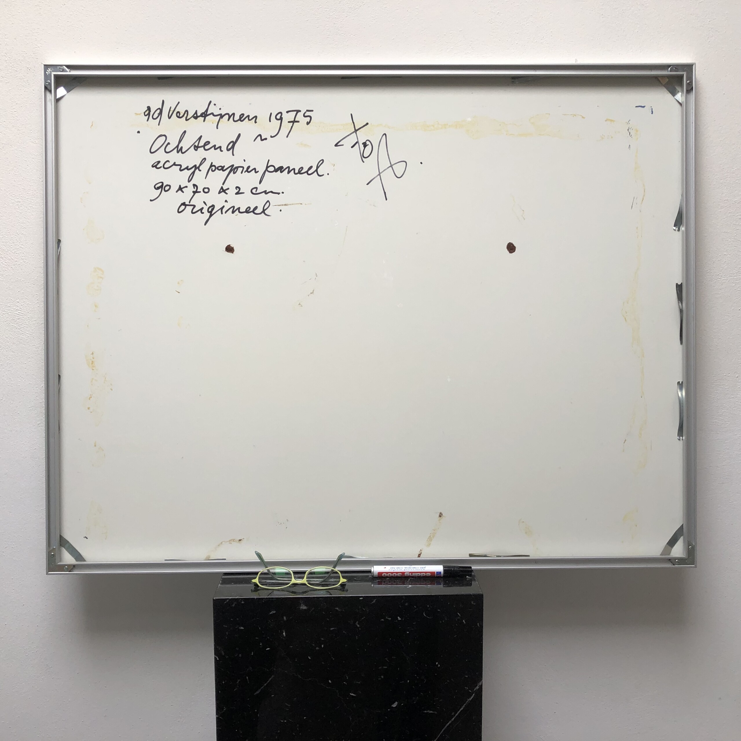 Ochtend 90x70x2cm Cobra acryl aquarel papier op paneel origineel - Afbeelding 5