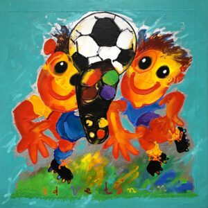 Wat een schot 93   voetbal-sport-turquoise